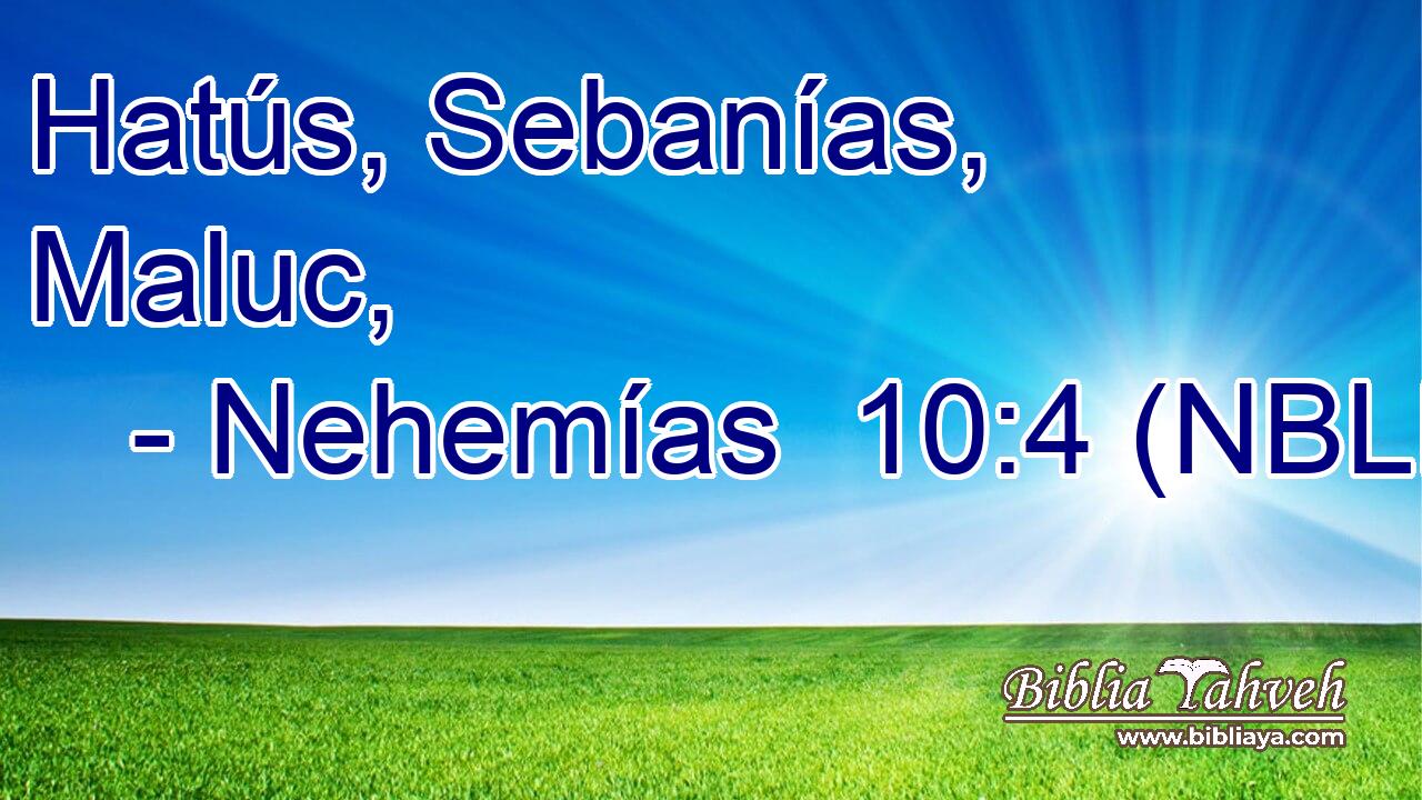  Hatús, Sebanías, Maluc, 