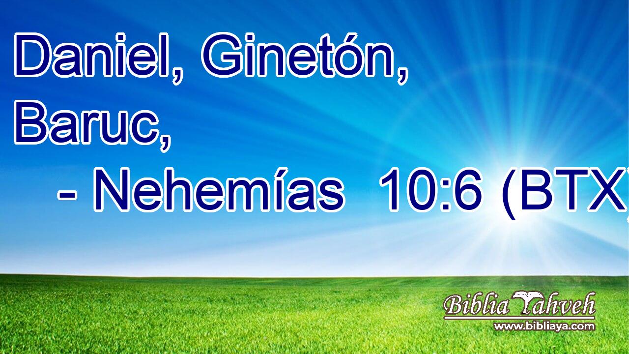 Daniel, Ginetón, Baruc,