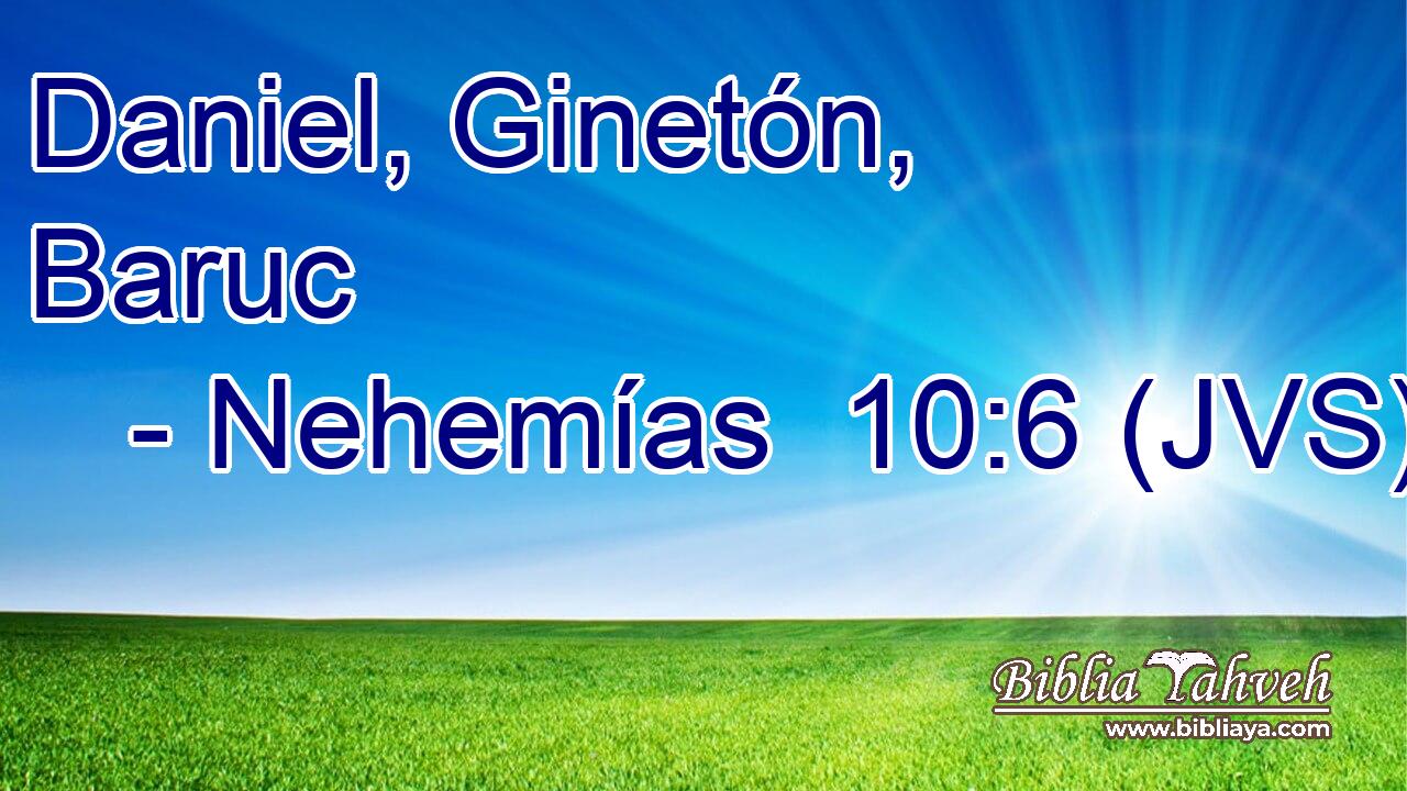 Daniel, Ginetón, Baruc