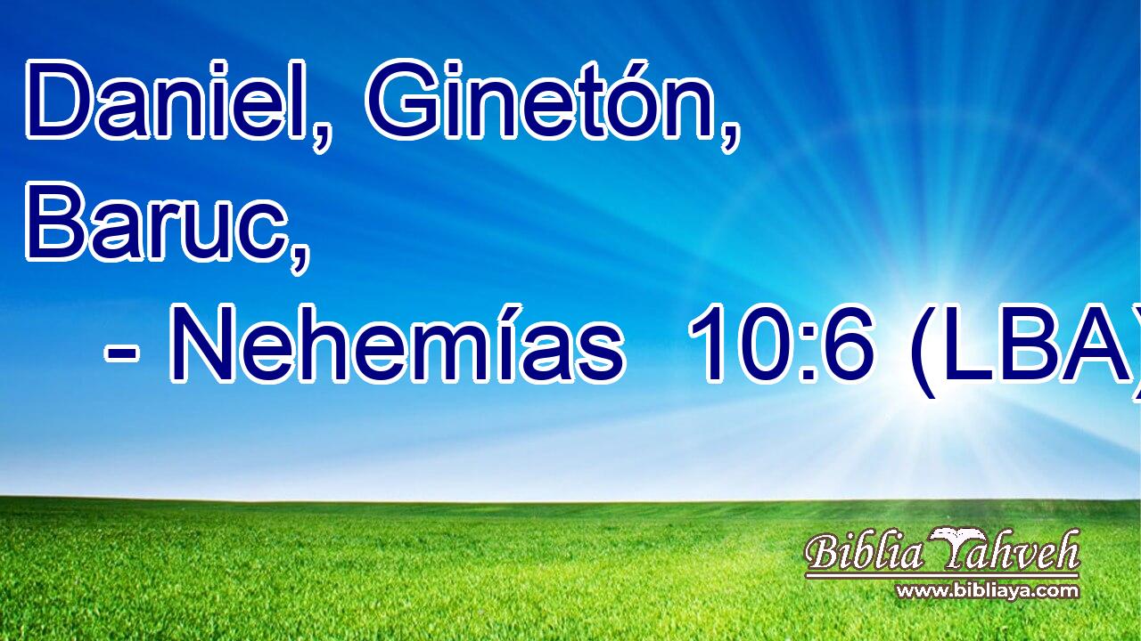 Daniel, Ginetón, Baruc,