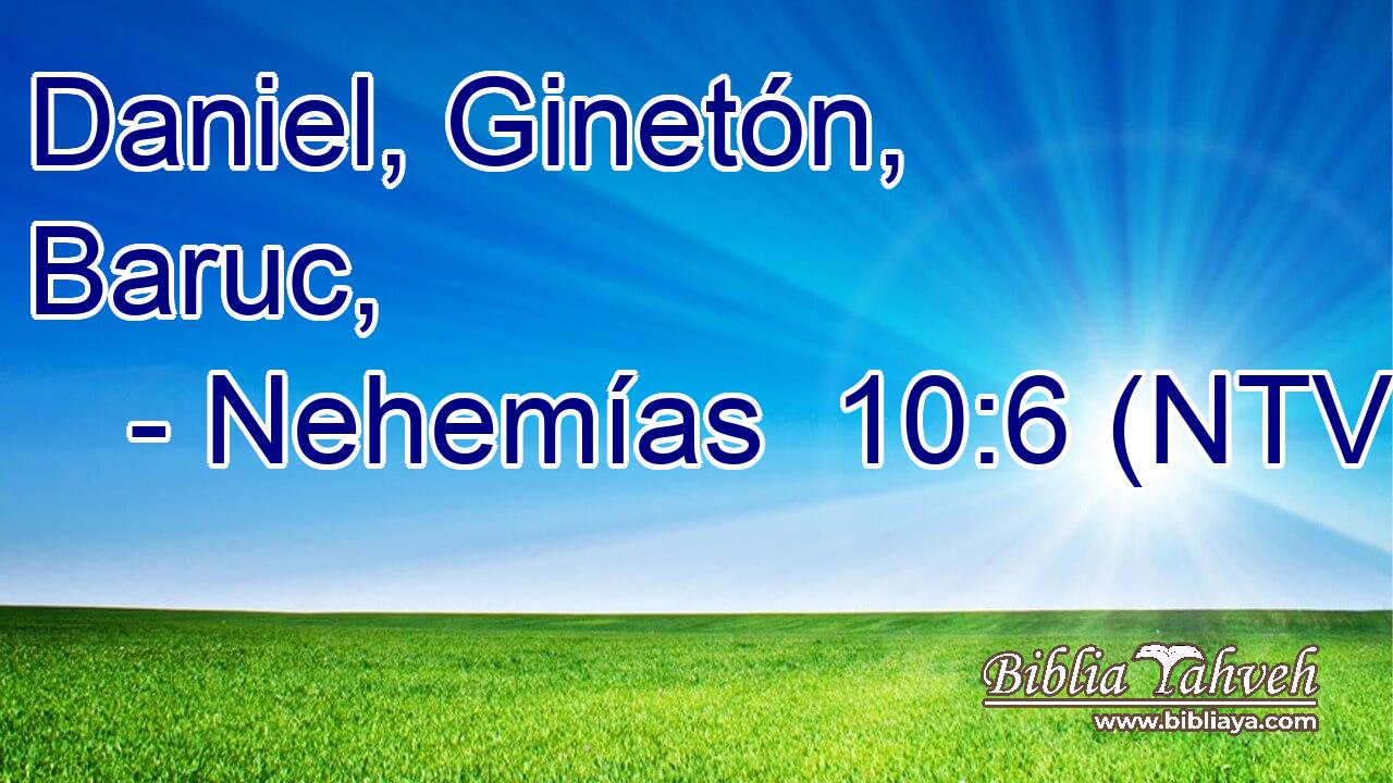 Daniel, Ginetón, Baruc,