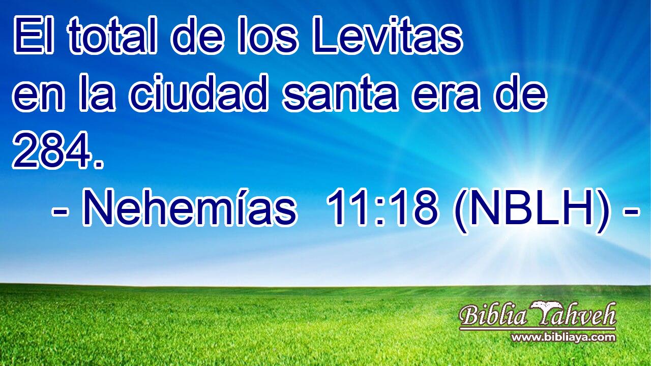  El total de los Levitas en la ciudad santa era de 284. 