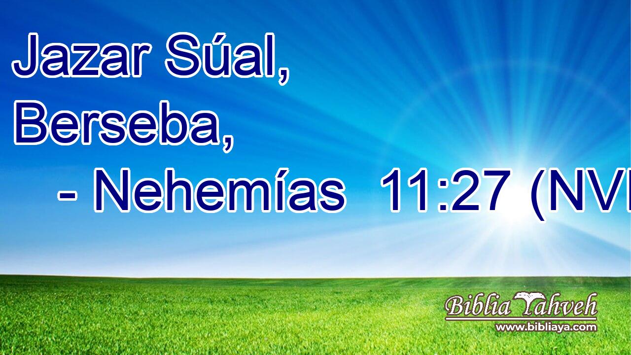  Jazar Súal, Berseba, 
