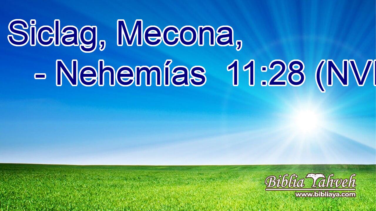  Siclag, Mecona, 