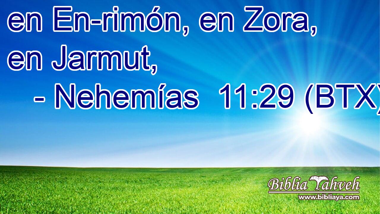 en En-rimón, en Zora, en Jarmut,