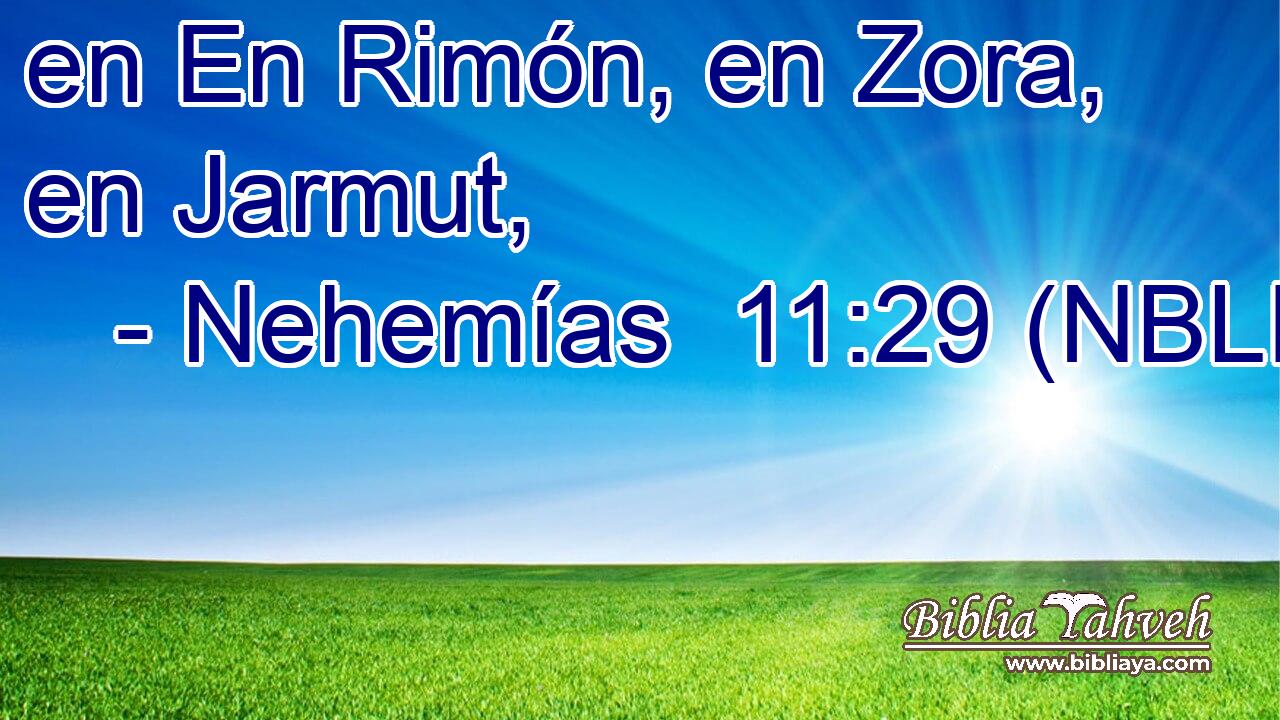  en En Rimón, en Zora, en Jarmut, 