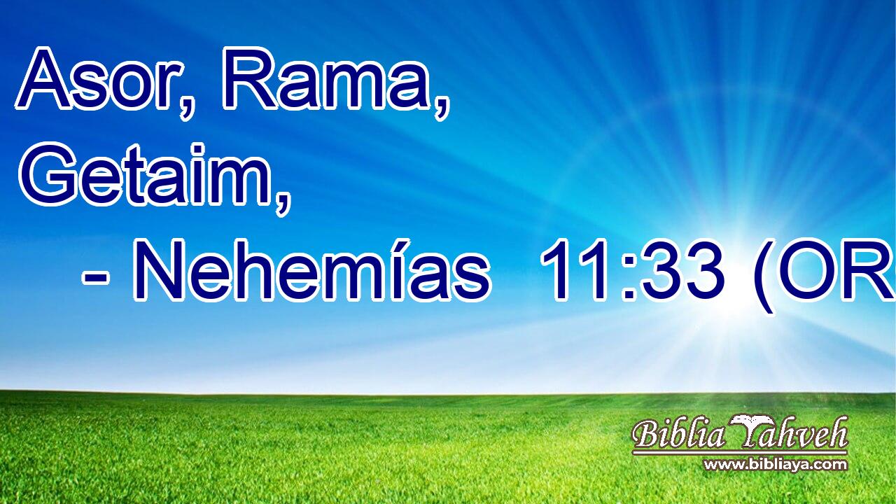  Asor, Rama, Getaim, 