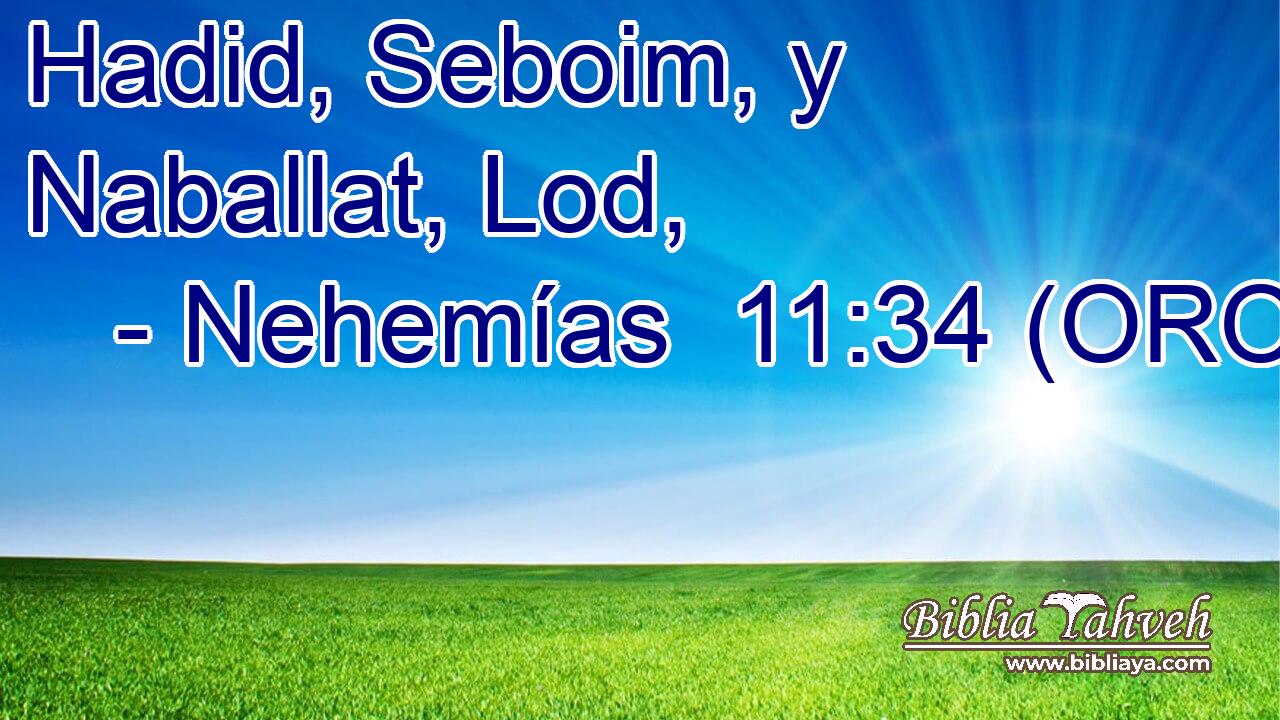  Hadid, Seboim, y Naballat, Lod, 