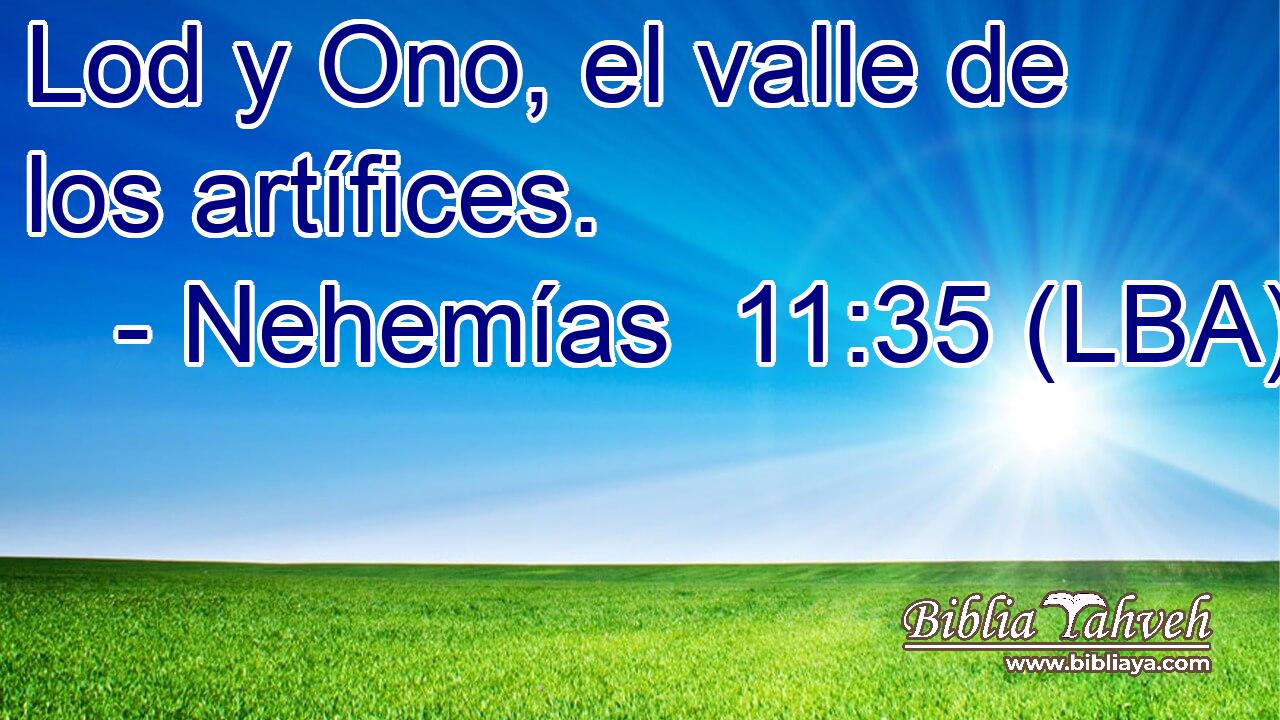 Lod y Ono, el valle de los artífices.