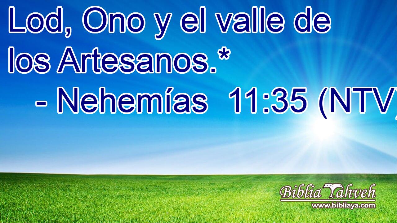 Lod, Ono y el valle de los Artesanos.*