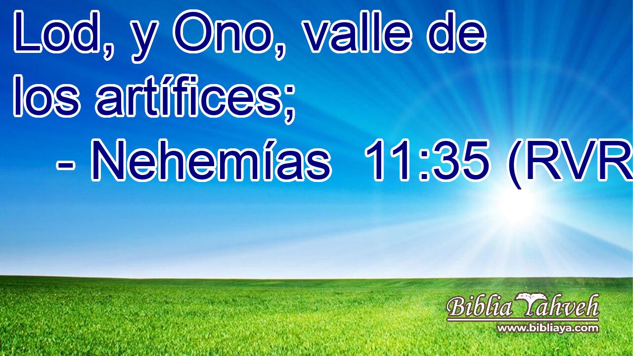 Lod, y Ono, valle de los artífices;