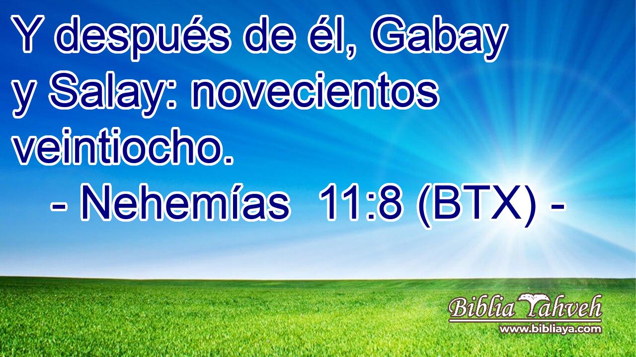 Y después de él, Gabay y Salay: novecientos veintiocho.