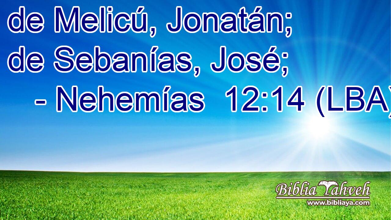 de Melicú, Jonatán; de Sebanías, José;