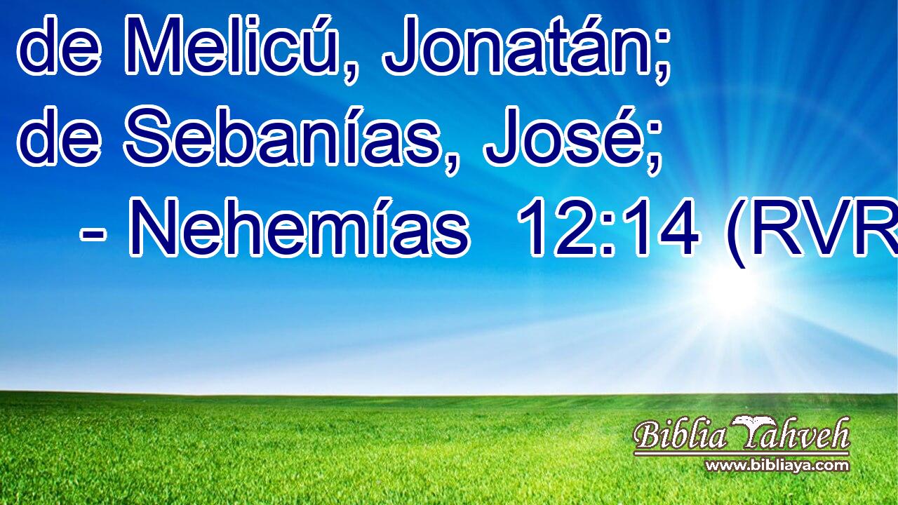 de Melicú, Jonatán; de Sebanías, José;