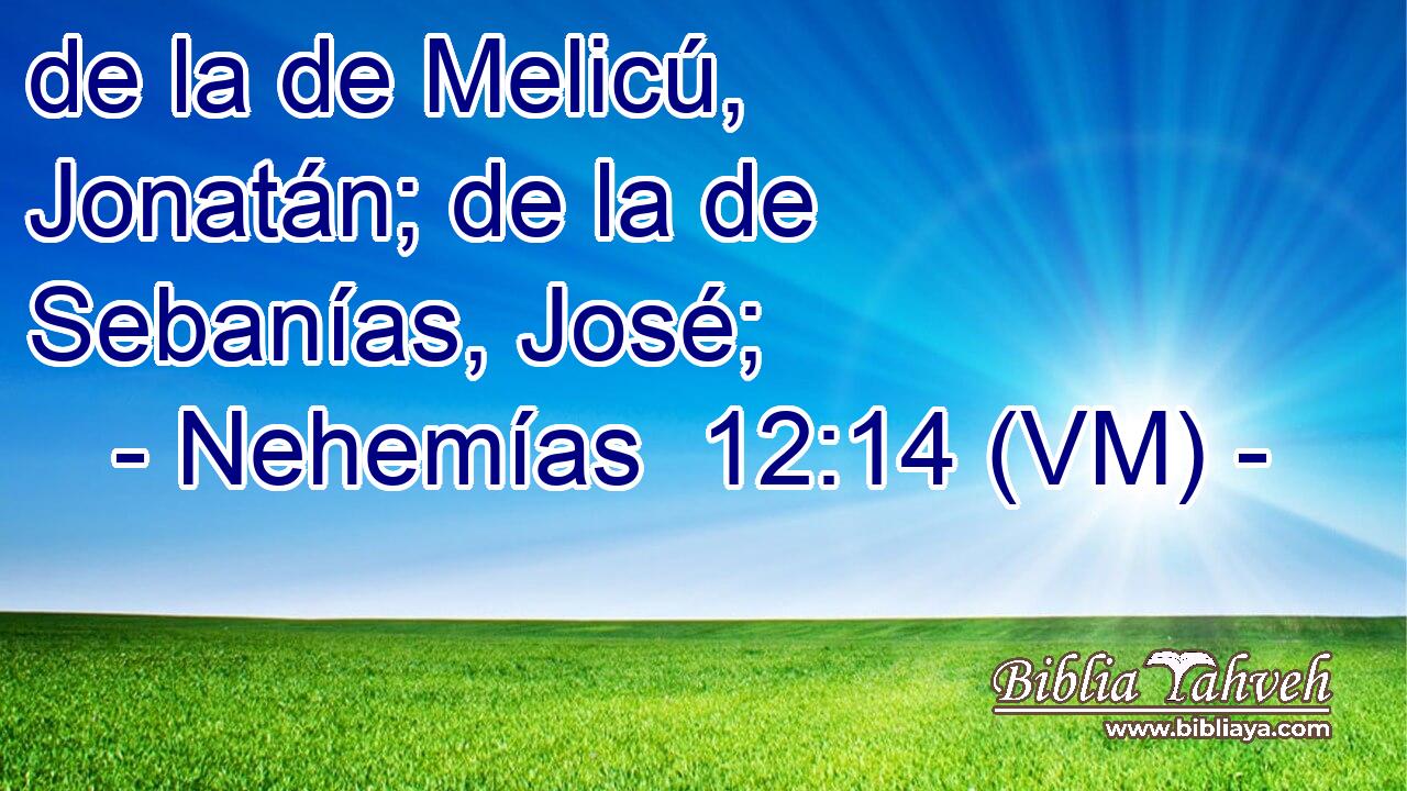  de la de Melicú, Jonatán; de la de Sebanías, José; 