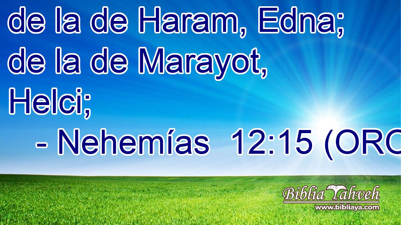  de la de Haram, Edna; de la de Marayot, Helci; 