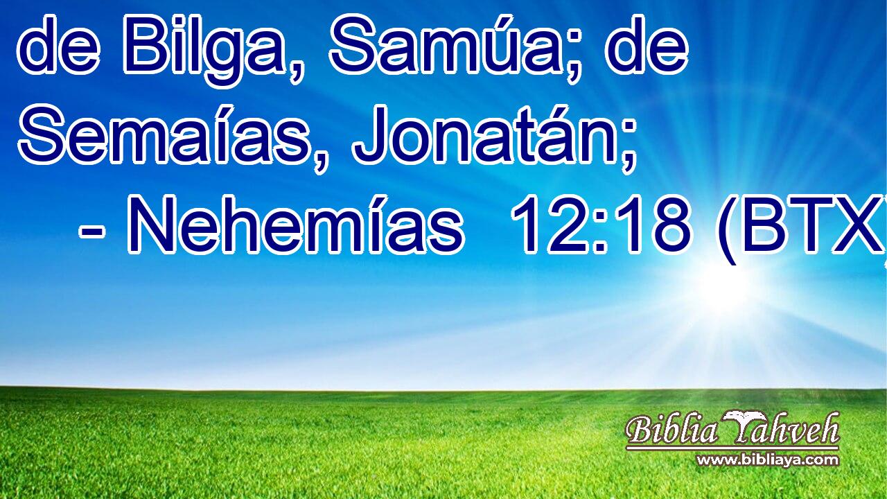 de Bilga, Samúa; de Semaías, Jonatán;