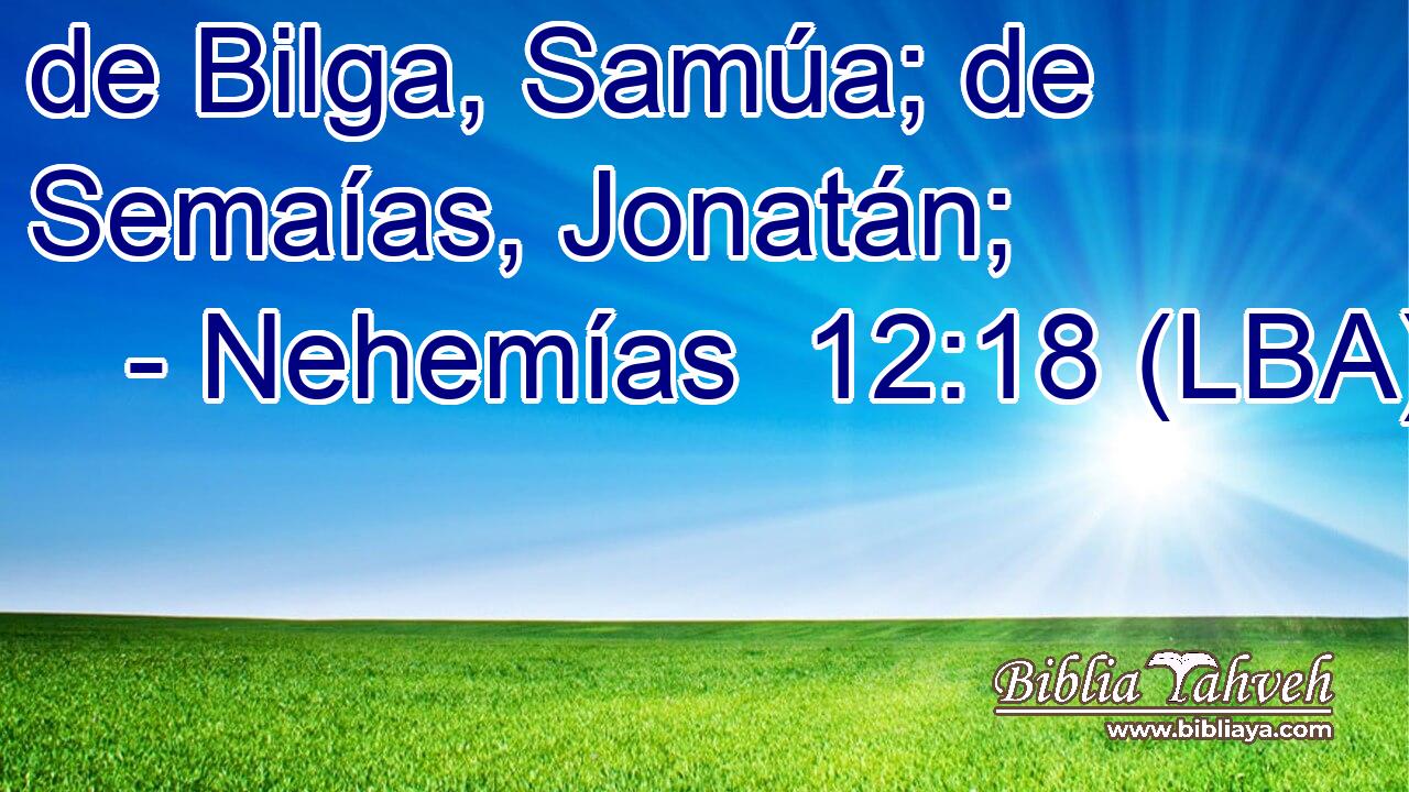 de Bilga, Samúa; de Semaías, Jonatán;