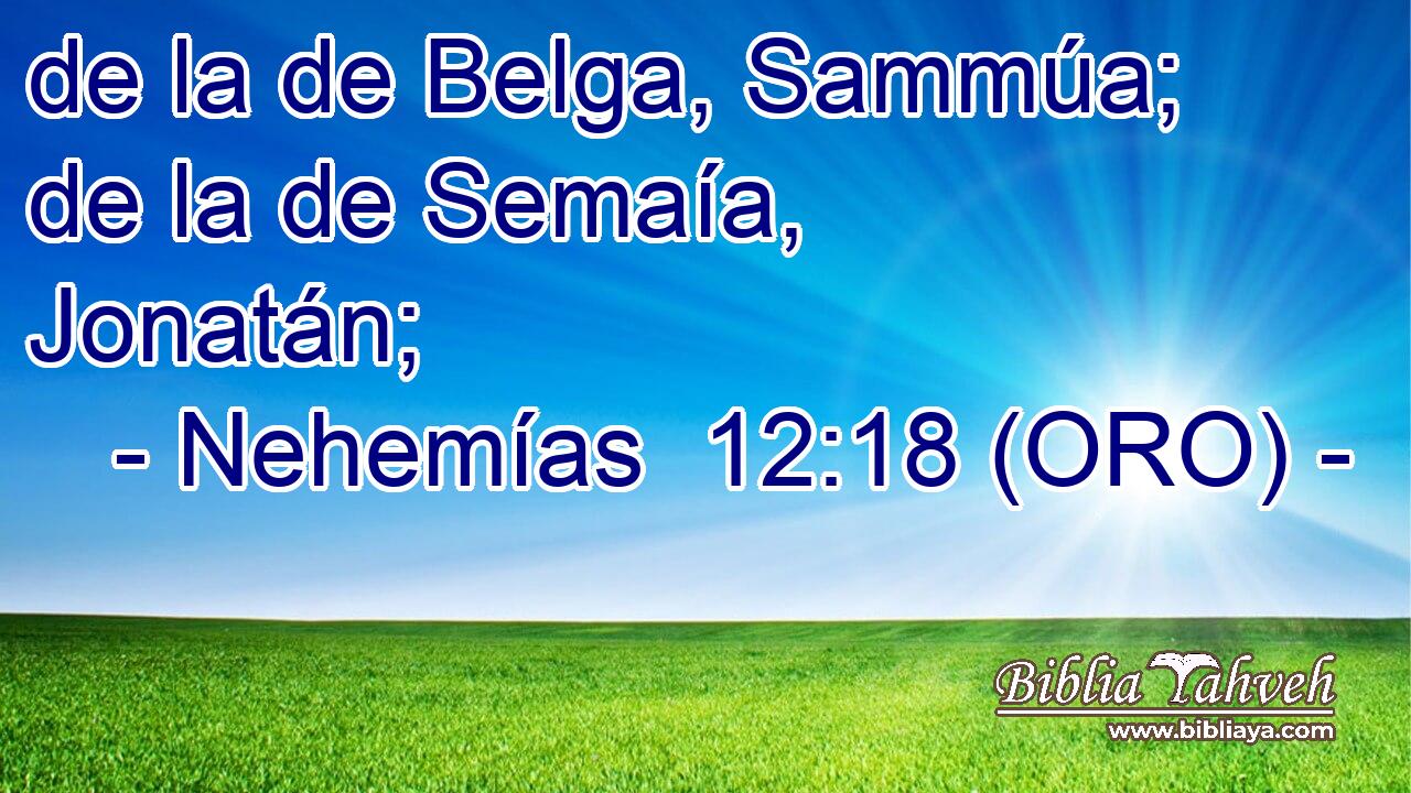  de la de Belga, Sammúa; de la de Semaía, Jonatán; 
