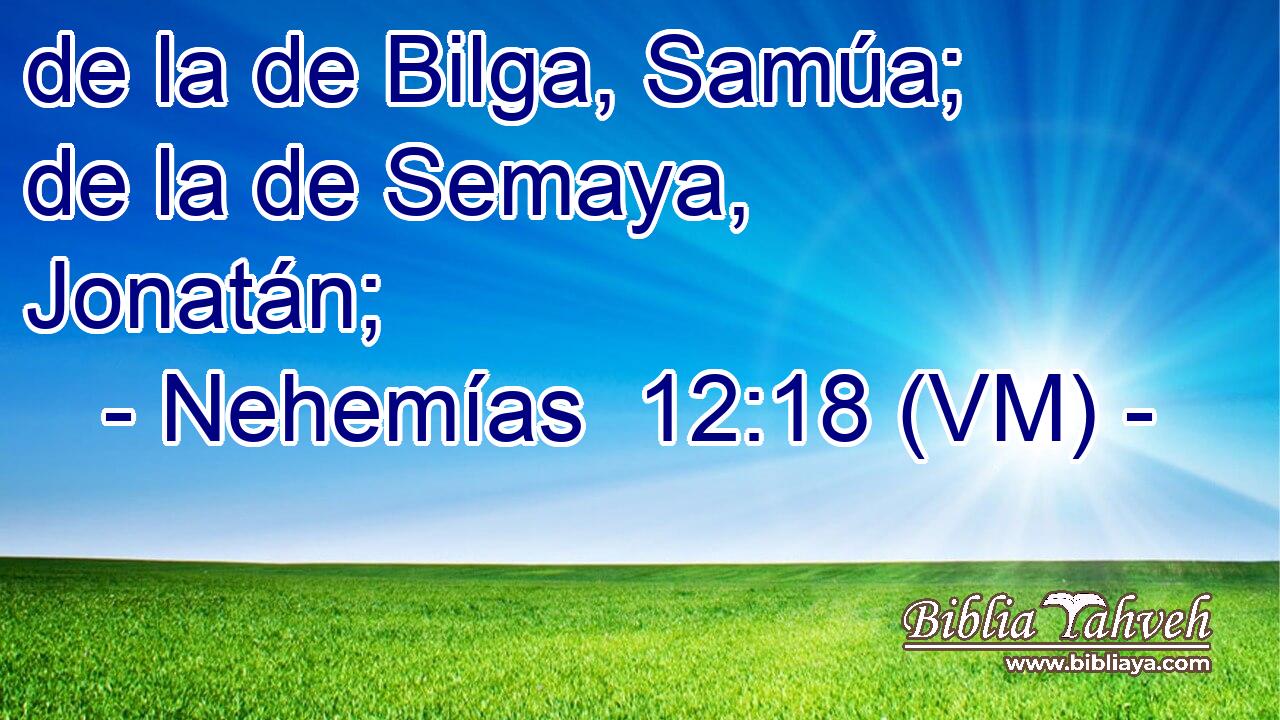  de la de Bilga, Samúa; de la de Semaya, Jonatán; 