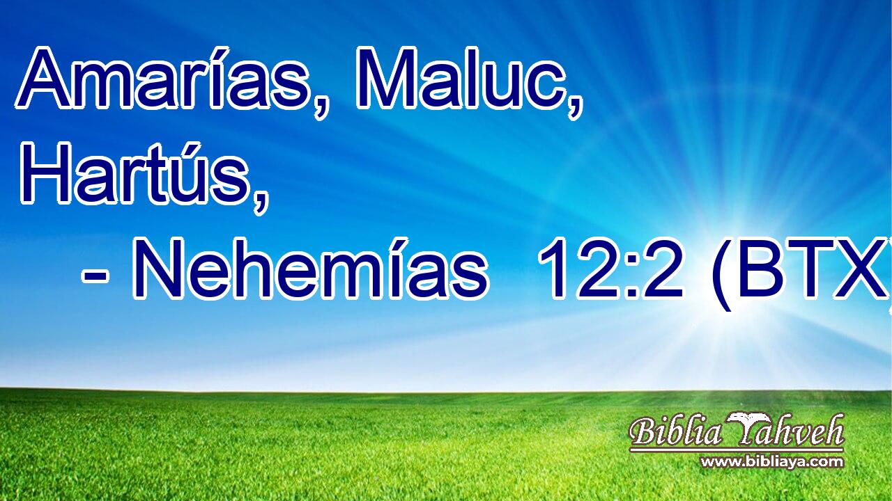 Amarías, Maluc, Hartús,