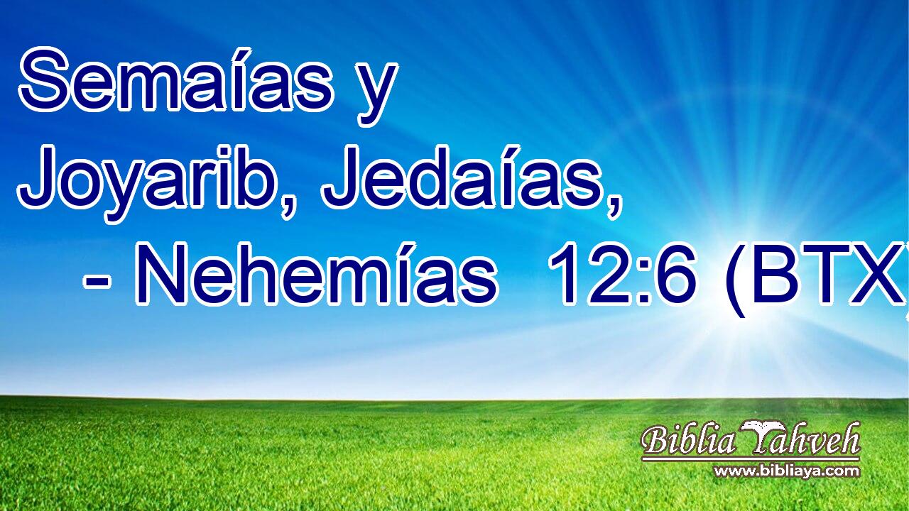 Semaías y Joyarib, Jedaías,