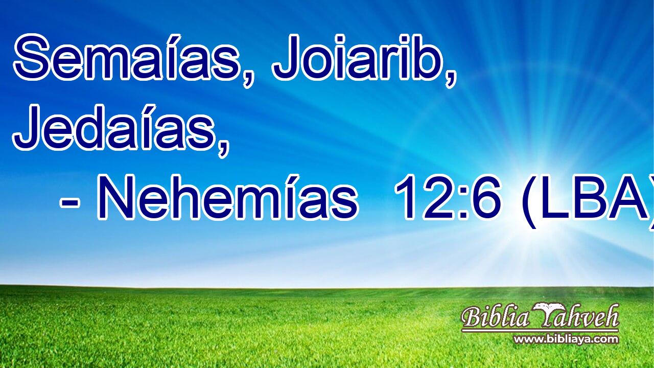 Semaías, Joiarib, Jedaías,