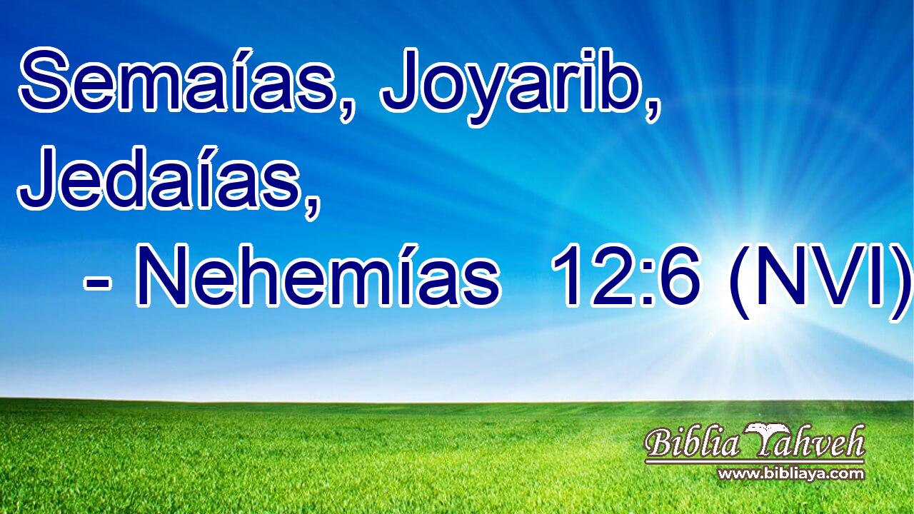  Semaías, Joyarib, Jedaías, 