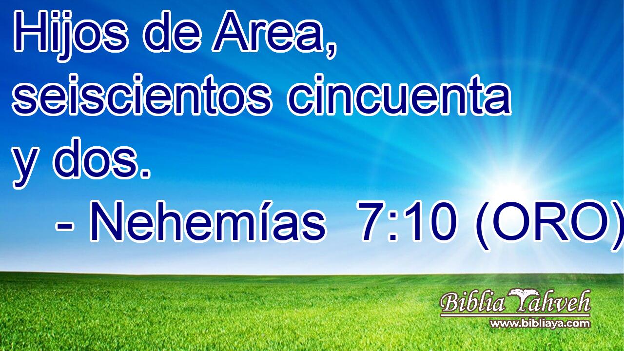  Hijos de Area, seiscientos cincuenta y dos. 