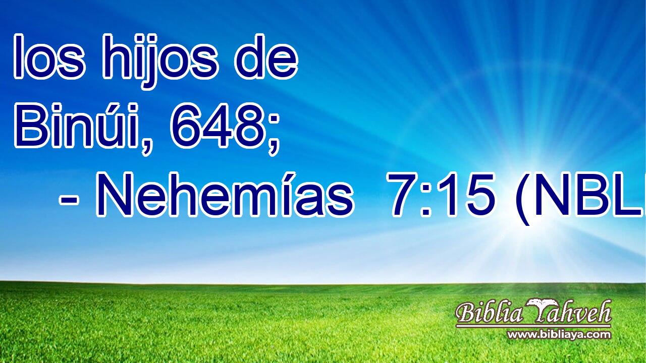  los hijos de Binúi, 648; 