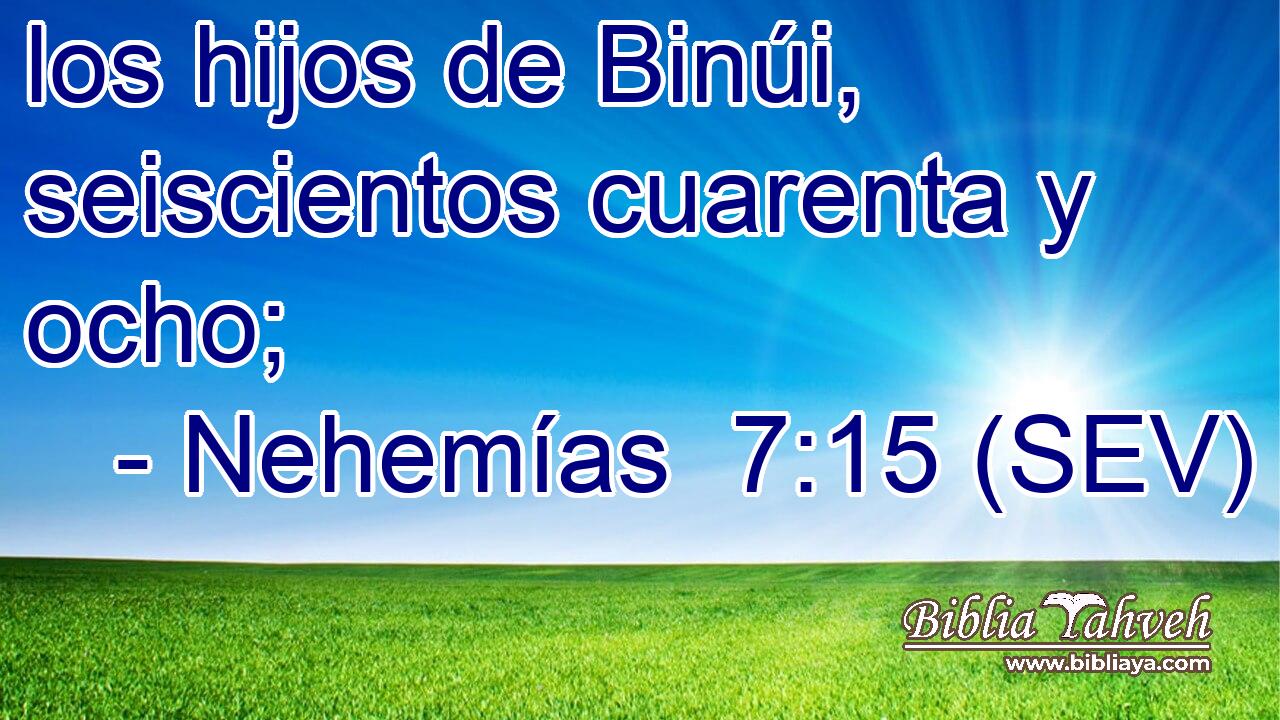 los hijos de Binúi, seiscientos cuarenta y ocho;