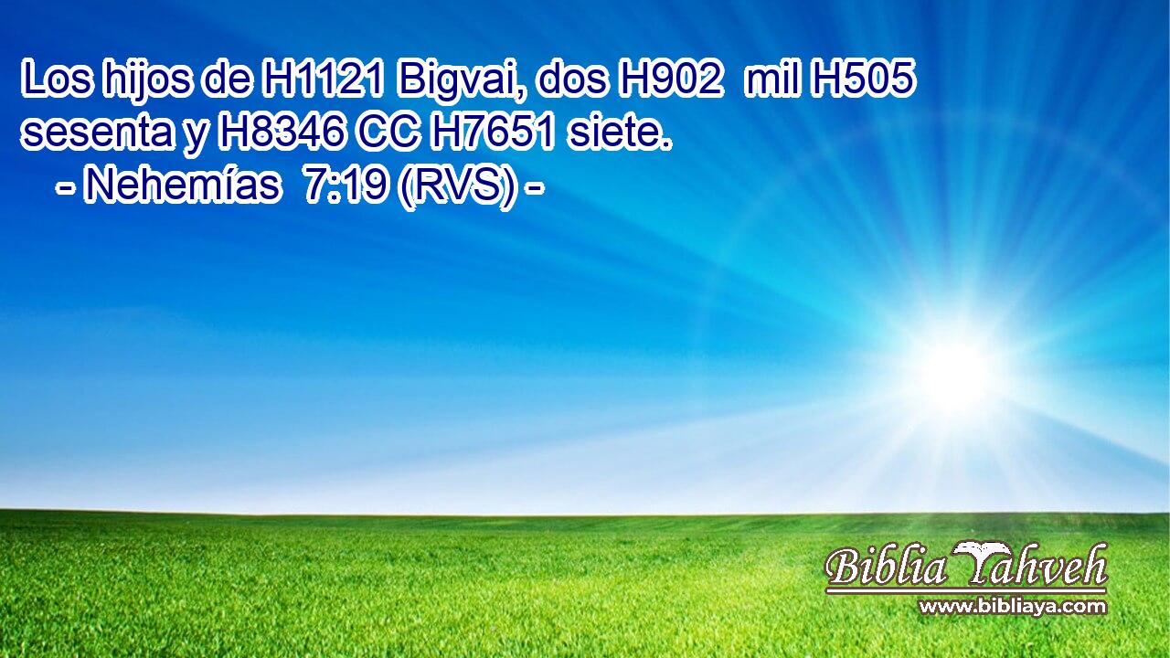 Los hijos de H1121 Bigvai, dos H902  mil H505 sesenta y H8346 CC H7651 siete. 