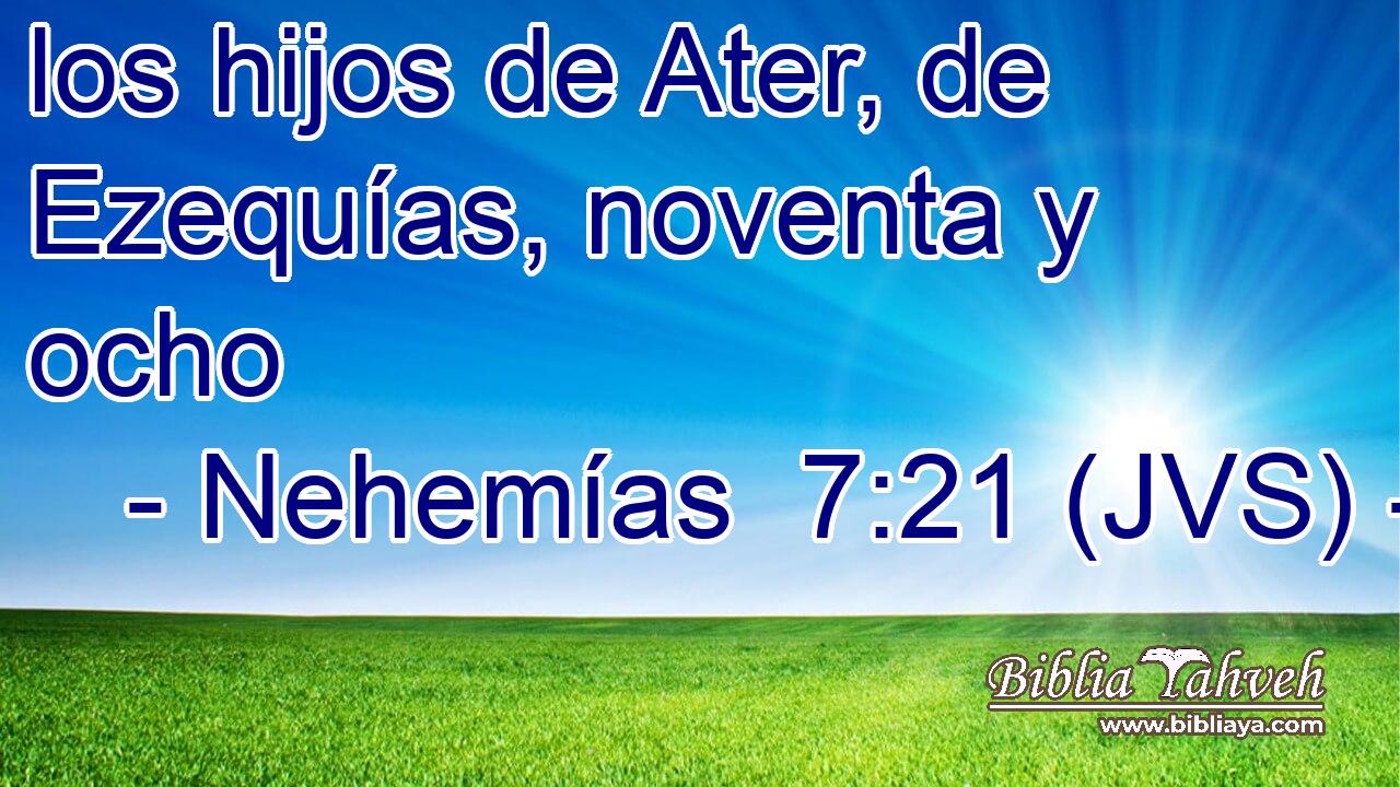 los hijos de Ater, de Ezequías, noventa y ocho