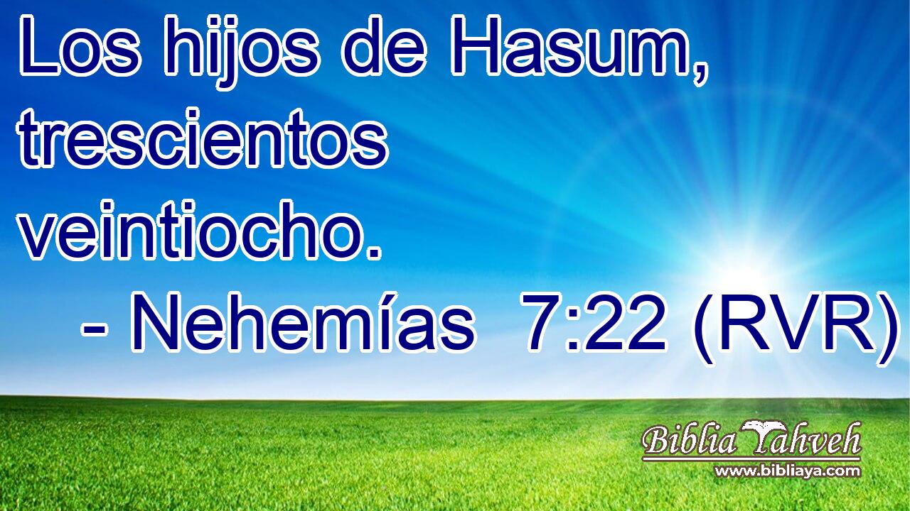 Los hijos de Hasum, trescientos veintiocho.