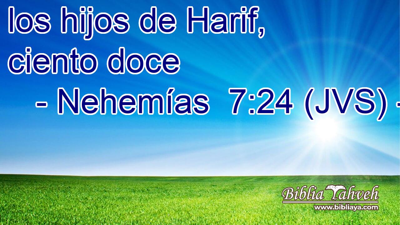 los hijos de Harif, ciento doce
