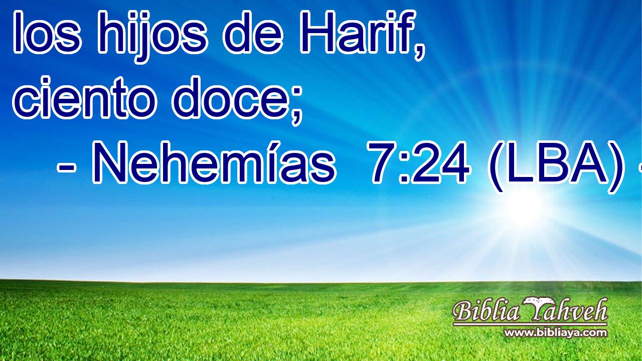 los hijos de Harif, ciento doce;