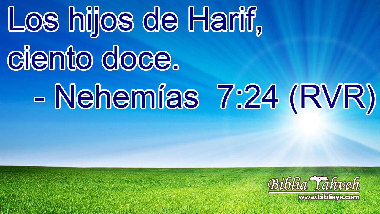 Los hijos de Harif, ciento doce.