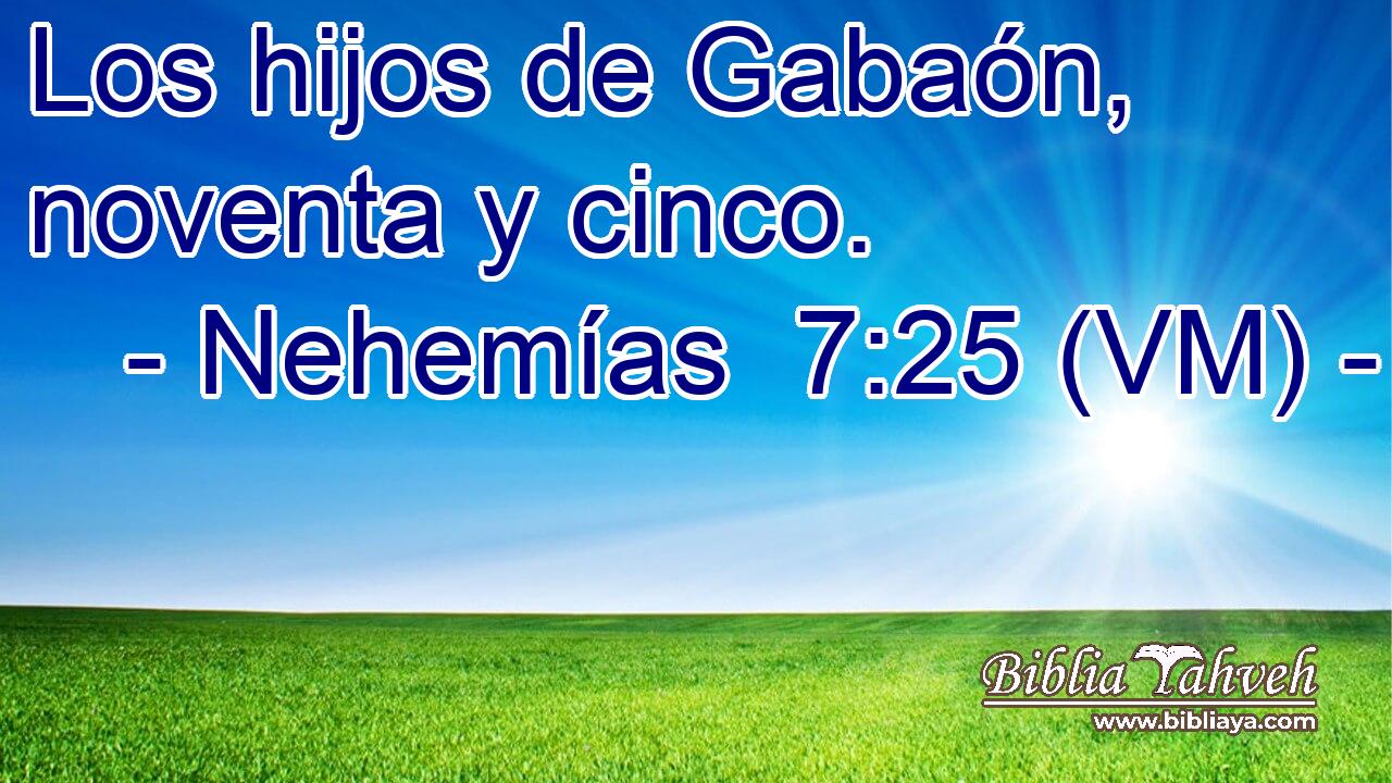  Los hijos de Gabaón, noventa y cinco. 