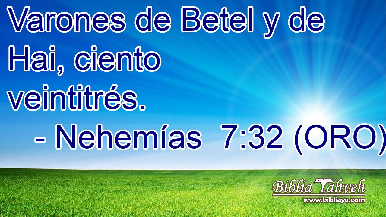 Varones de Betel y de Hai, ciento veintitrés. 