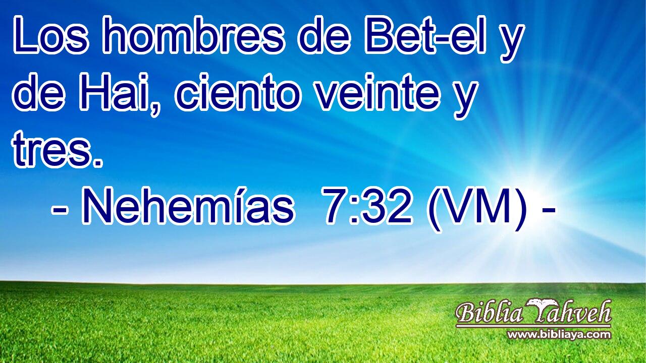  Los hombres de Bet-el y de Hai, ciento veinte y tres. 