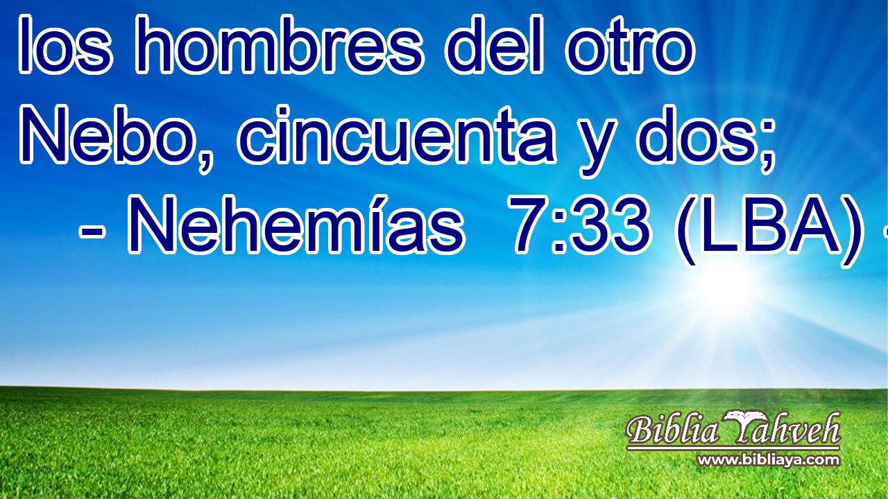los hombres del otro Nebo, cincuenta y dos;