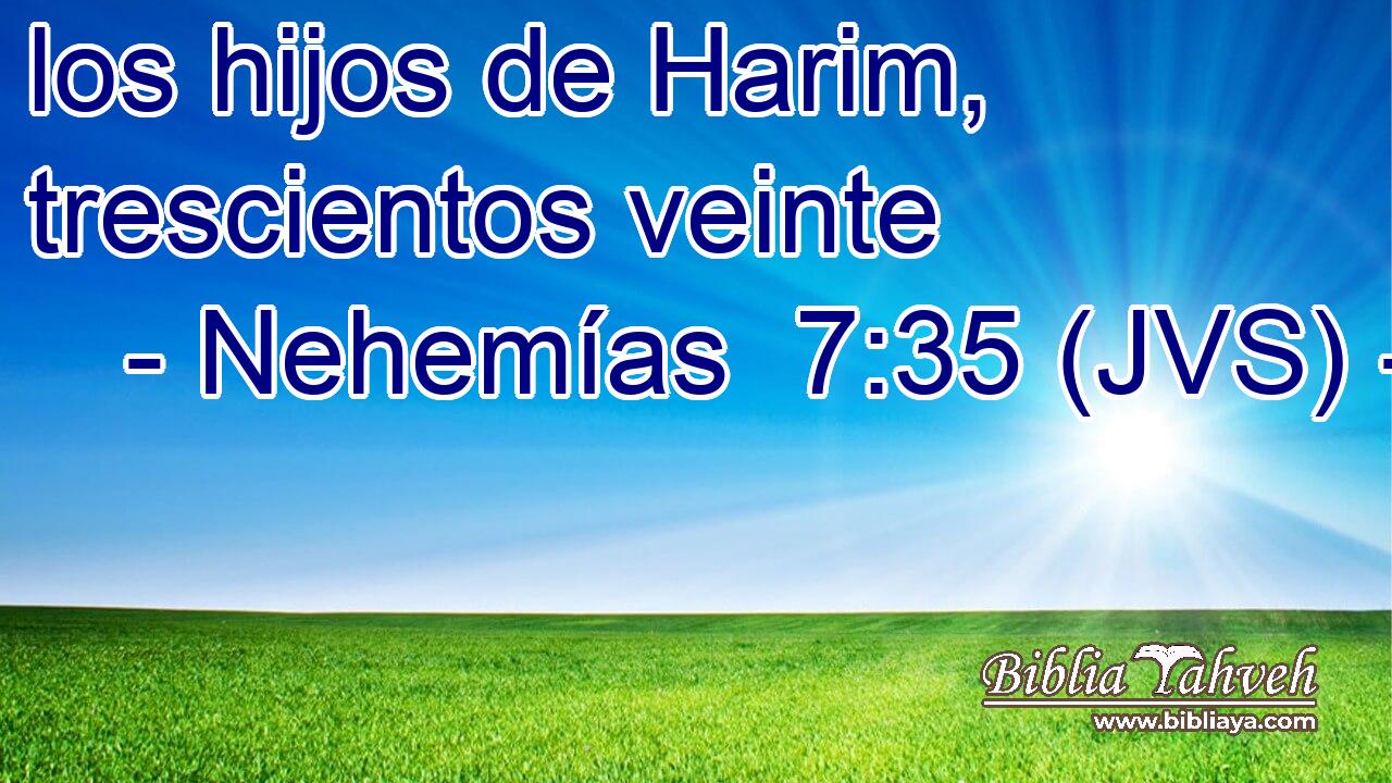 los hijos de Harim, trescientos veinte