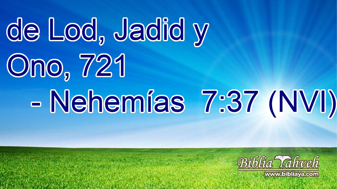  de Lod, Jadid y Ono, 721 