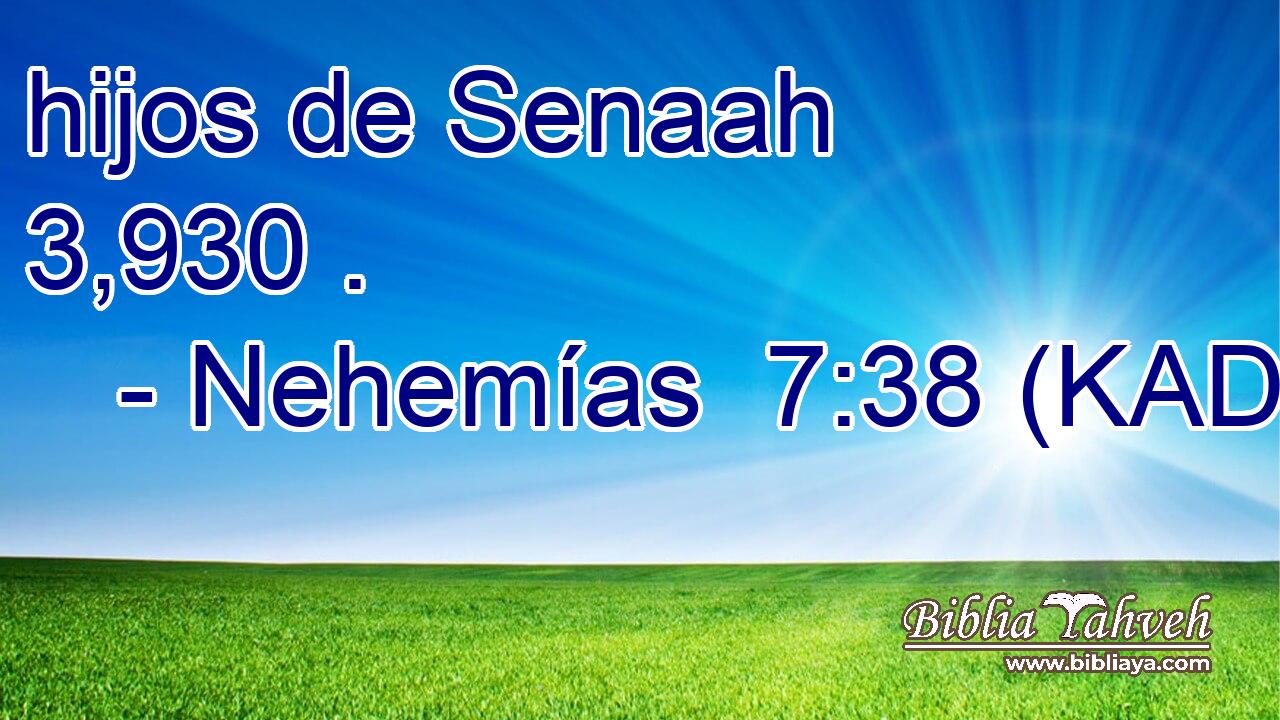  hijos de Senaah 3,930 . 