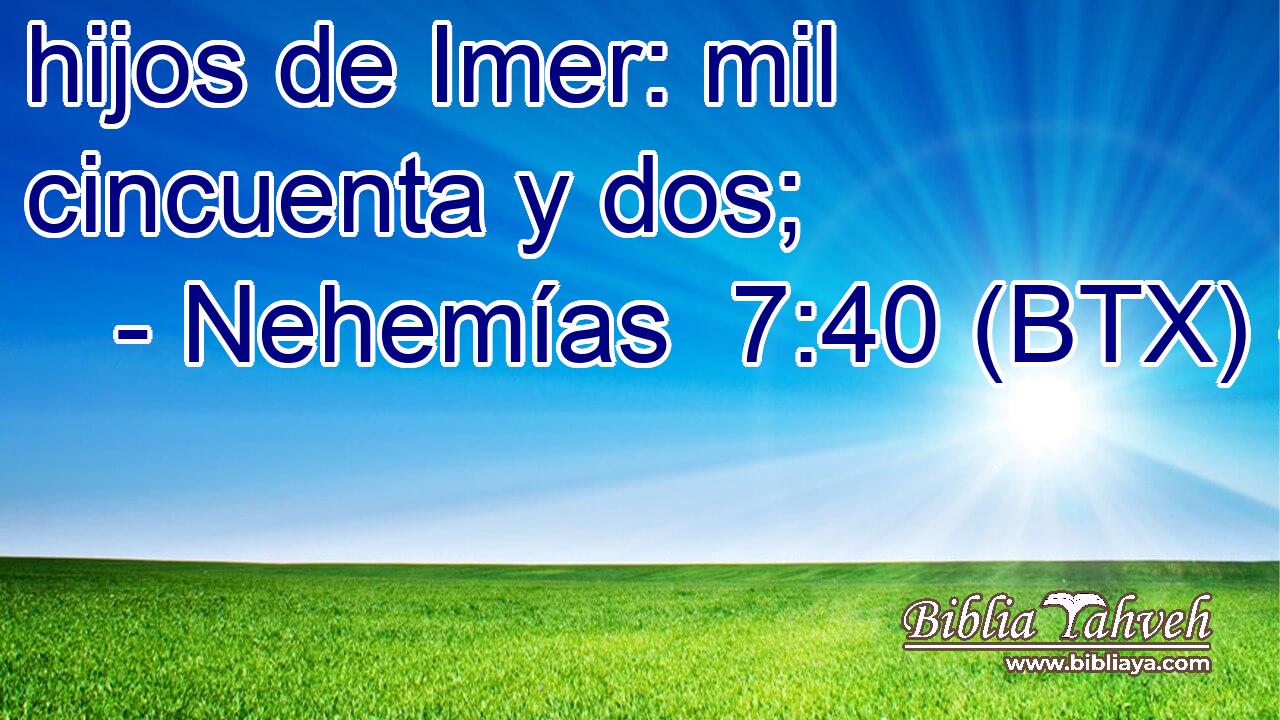hijos de Imer: mil cincuenta y dos;