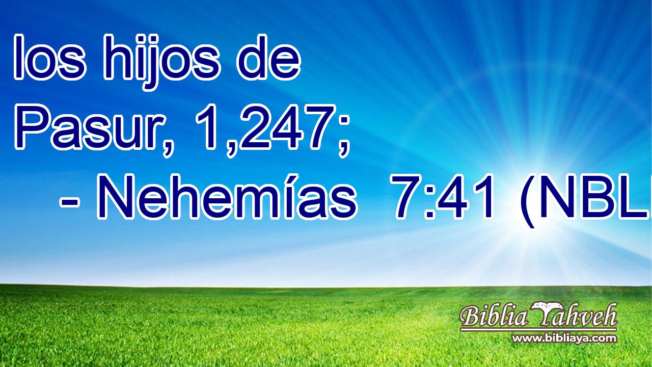  los hijos de Pasur, 1,247; 