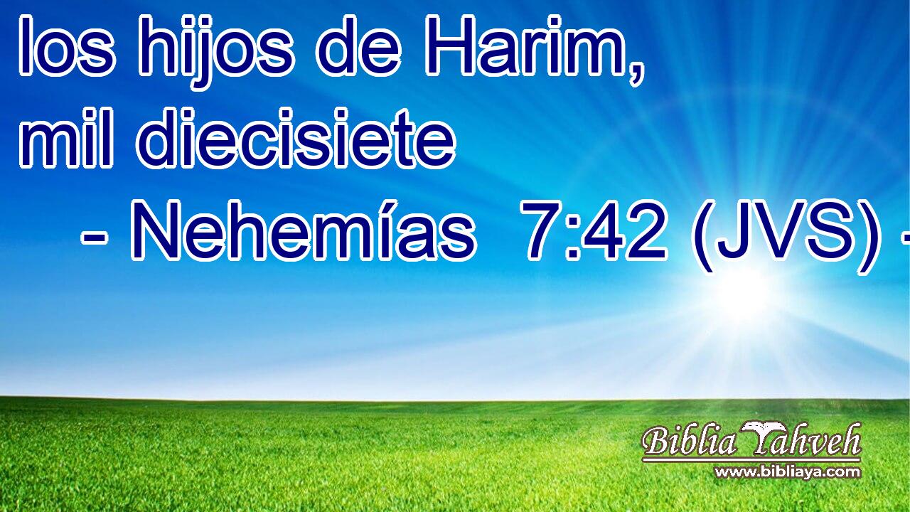 los hijos de Harim, mil diecisiete