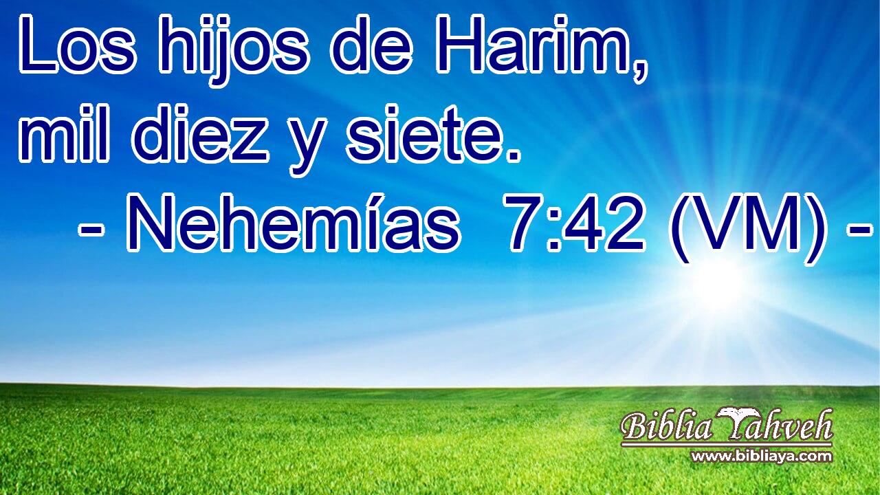  Los hijos de Harim, mil diez y siete. 
