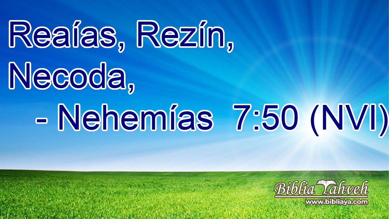  Reaías, Rezín, Necoda, 
