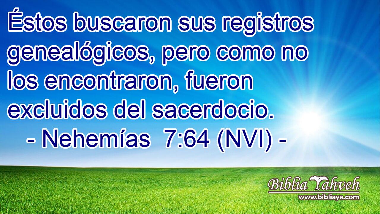  Éstos buscaron sus registros genealógicos, pero como no los encontraron, fueron excluidos del sacerdocio. 